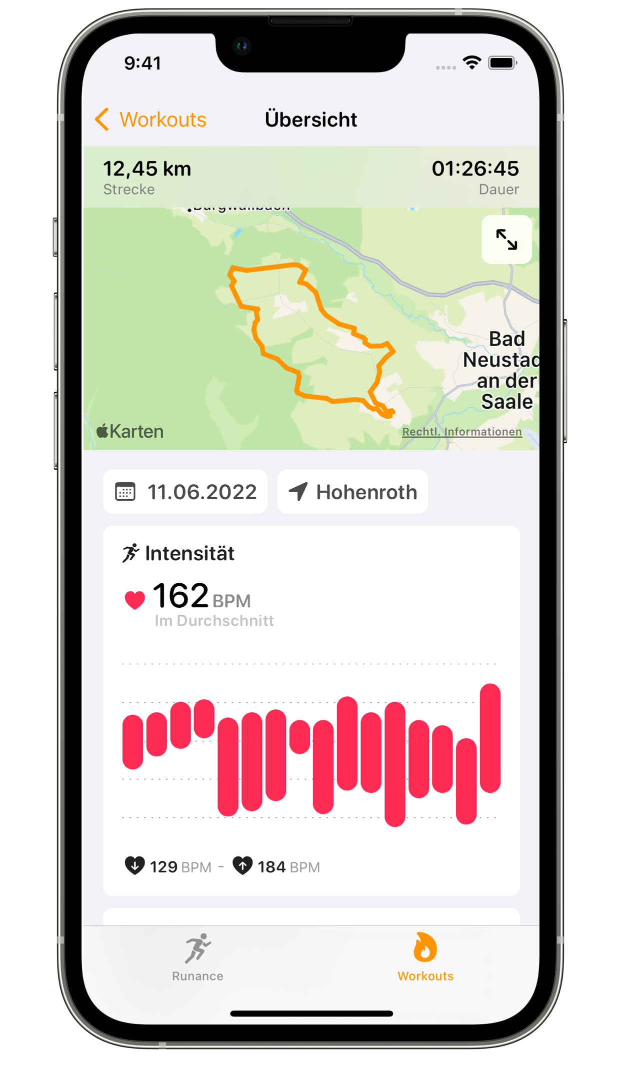 Runance - Free Running Tracker for Apple Watch